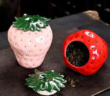 Strawberry Tea and Coffee Pots