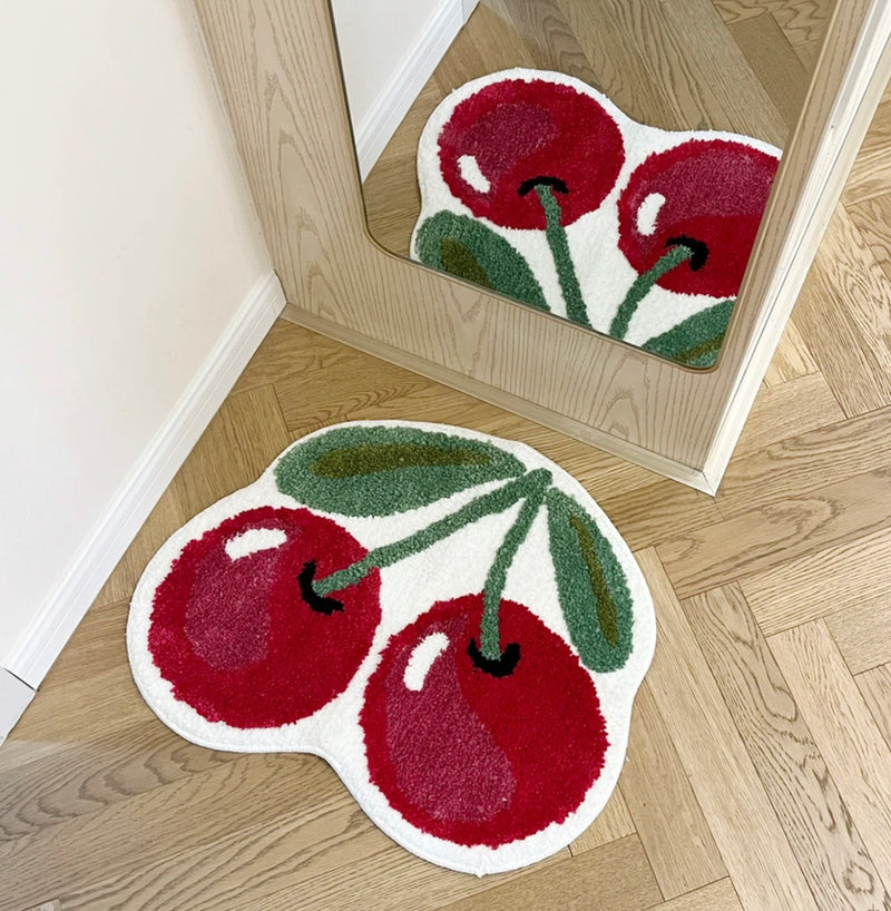 Cherry kitchen floor mats