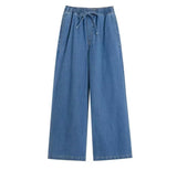 Denim Drawstring Trousers