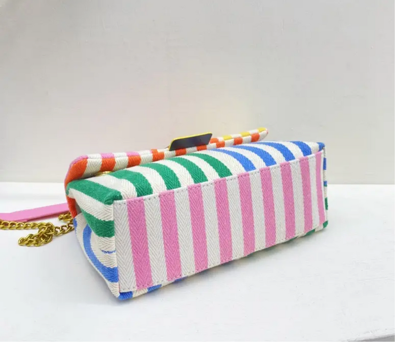 Pastel Stripe Bag