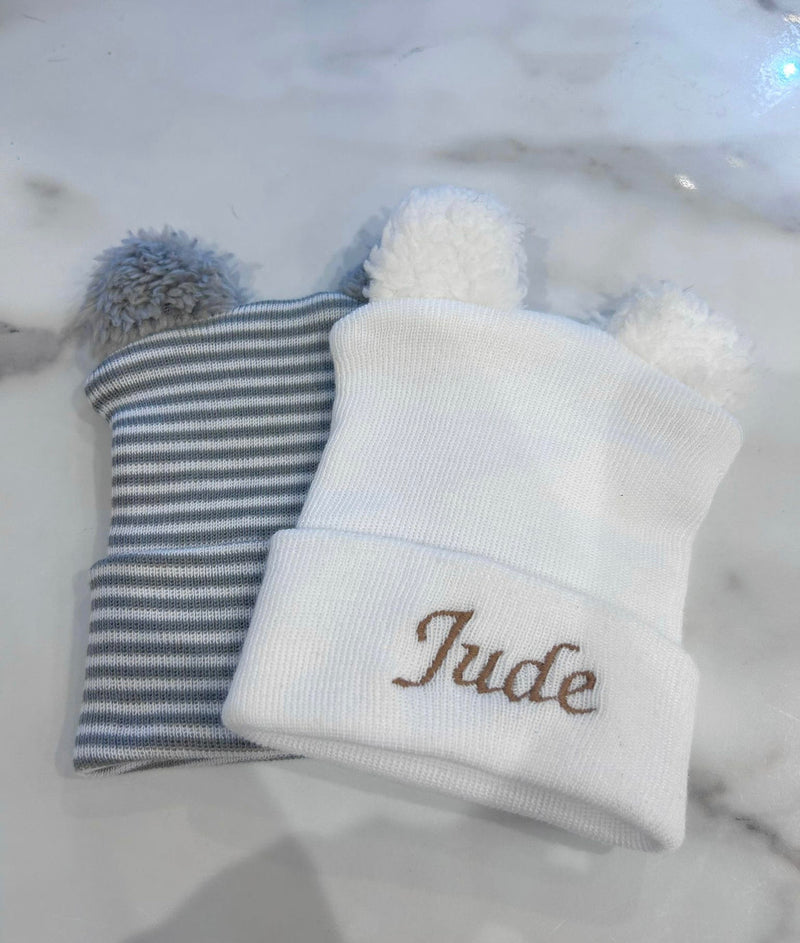 Embroidered Baby Hat