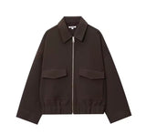 Brown Bomber Jacket