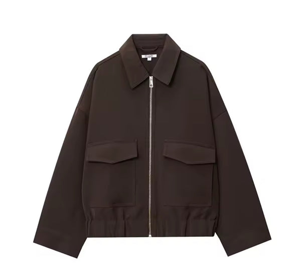 Brown Bomber Jacket