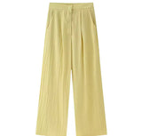 Yellow Waistcoat & Trouser Co ord