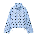 Blue Polka Dot Jacket