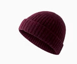 Burgundy Beanie Hat