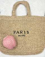 Paris bag and strawberry vase bundle