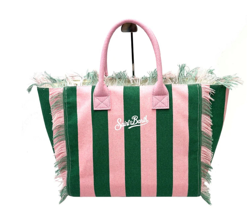 Green and Pink Saint Barth Bag