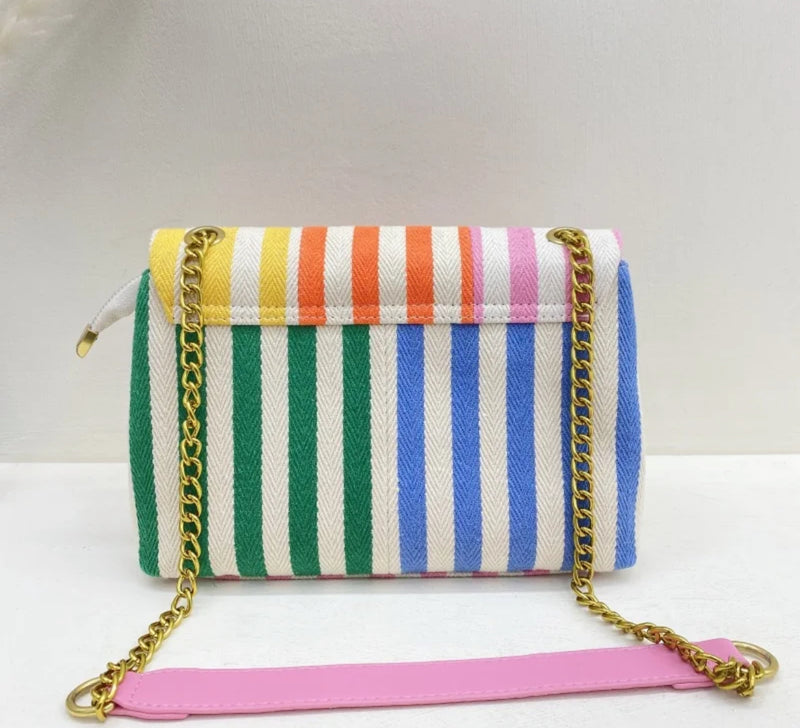 Pastel Stripe Bag