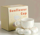 Sunflower cloud coffee tea set