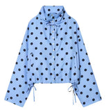 Blue Polka Dot Jacket
