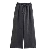 Denim Drawstring Trousers