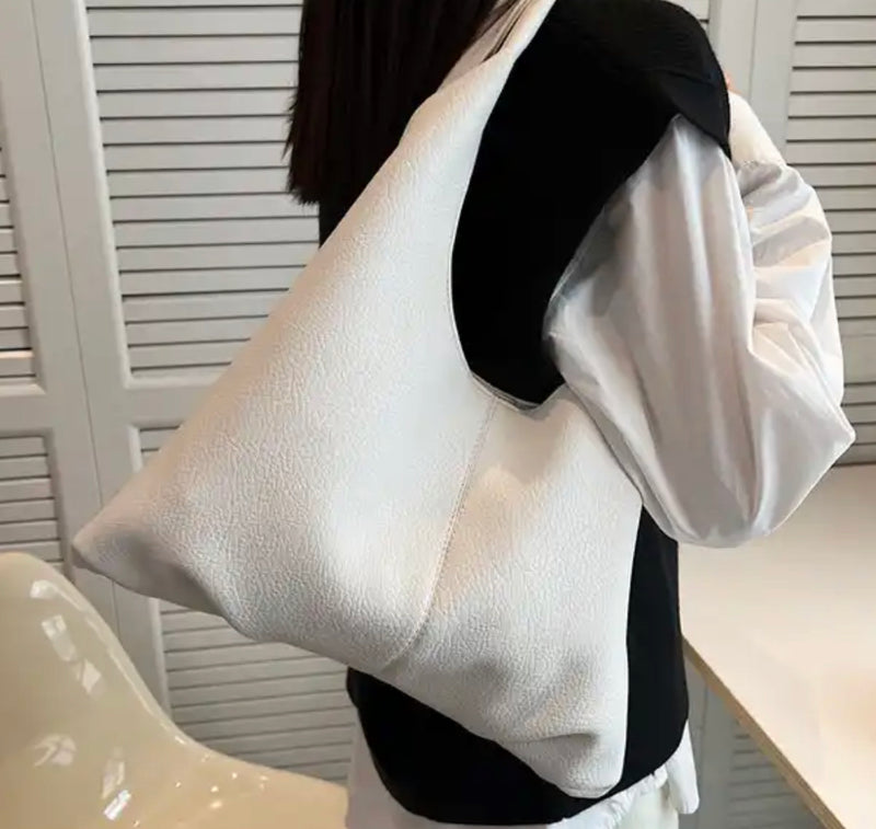 soft leather tote bag