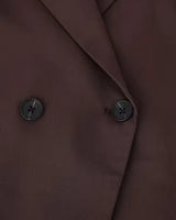 Brown Blazer Button Jacket