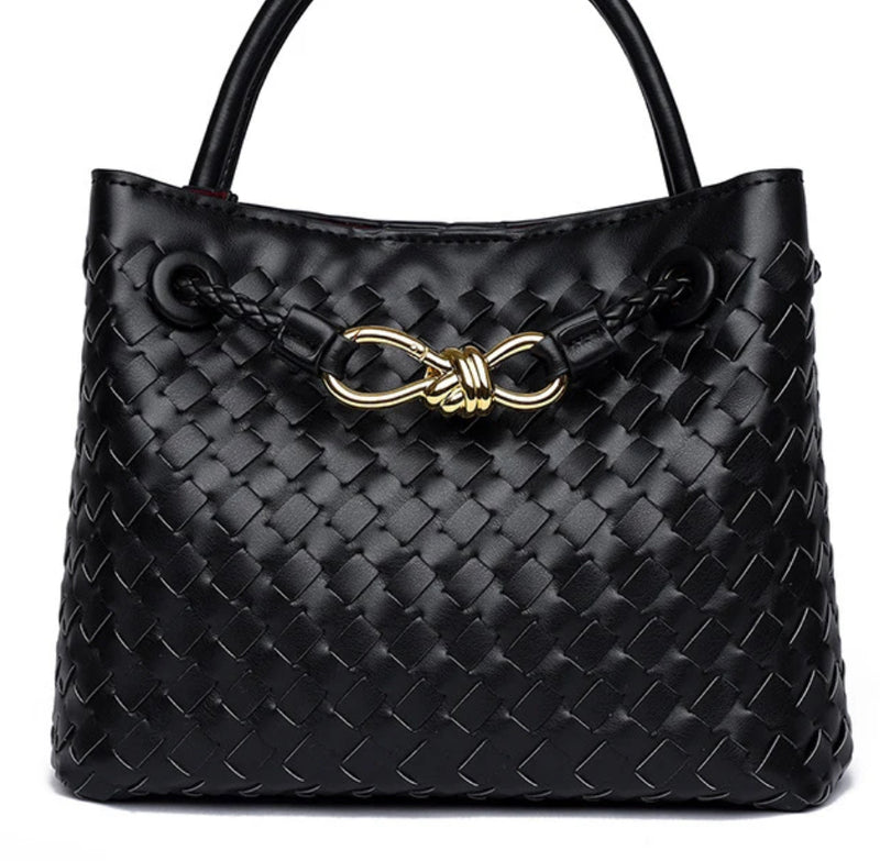 Black Quilted Bag