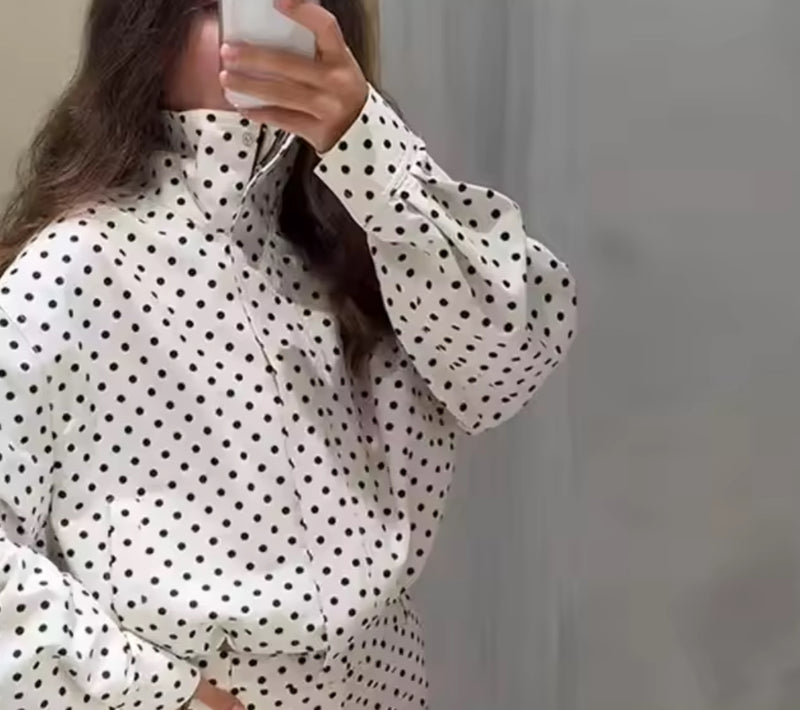 Polka Dot Jacket