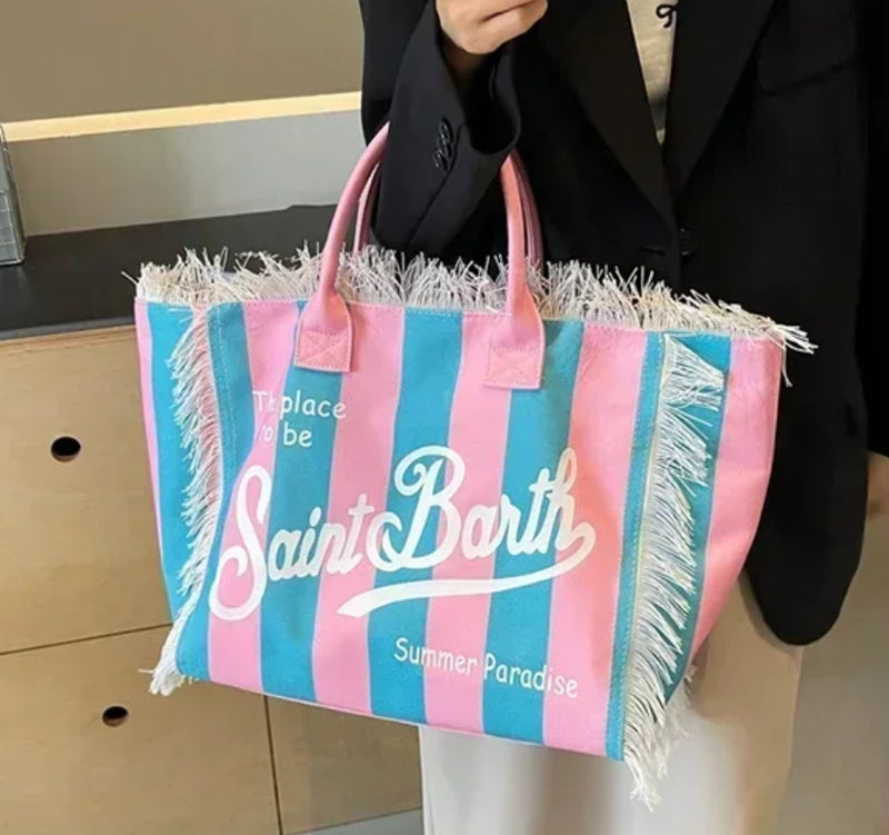 Pink and blue bag online