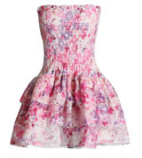 Pink Floral Rara Dress