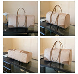 Overnight tote bag with chain