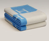 H cashmere throw large blanket various colours