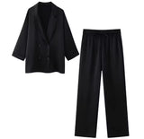 Satin Shirt and Trouser Co Ord