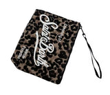 Leopard Print Clutch