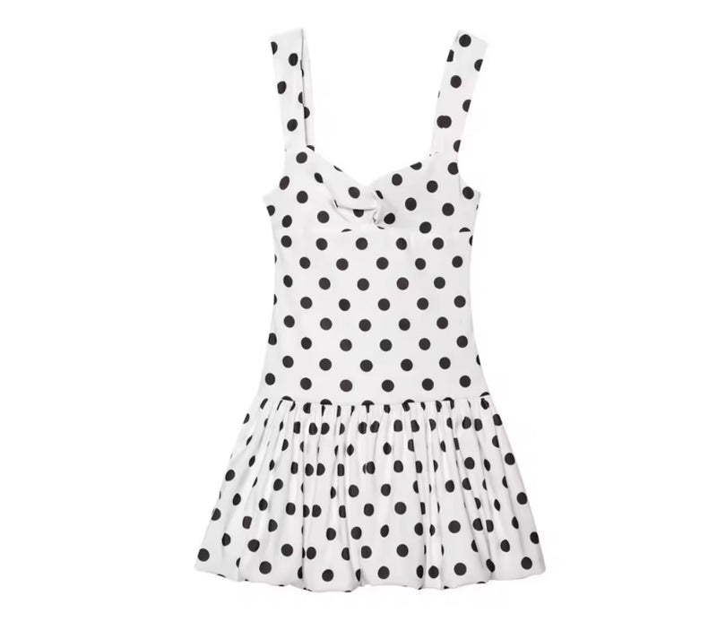 Mini Polka Dot Rara Dress