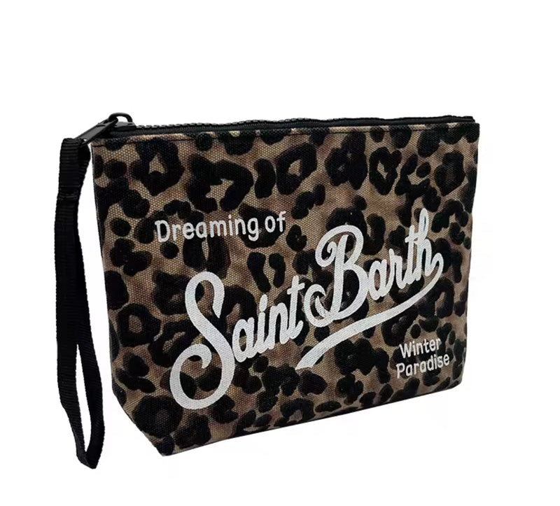 Leopard Print Clutch