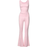 Super Soft Pink Top & Trouser Co Ord