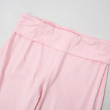 Super Soft Pink Top & Trouser Co Ord