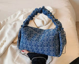 denim canvas bag