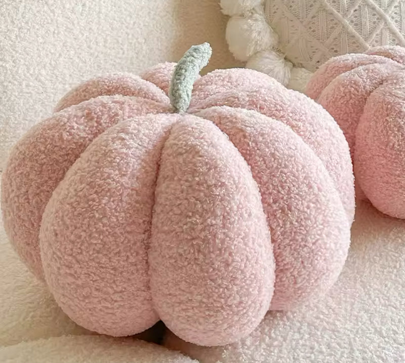 Pink Pumpkin Pillow