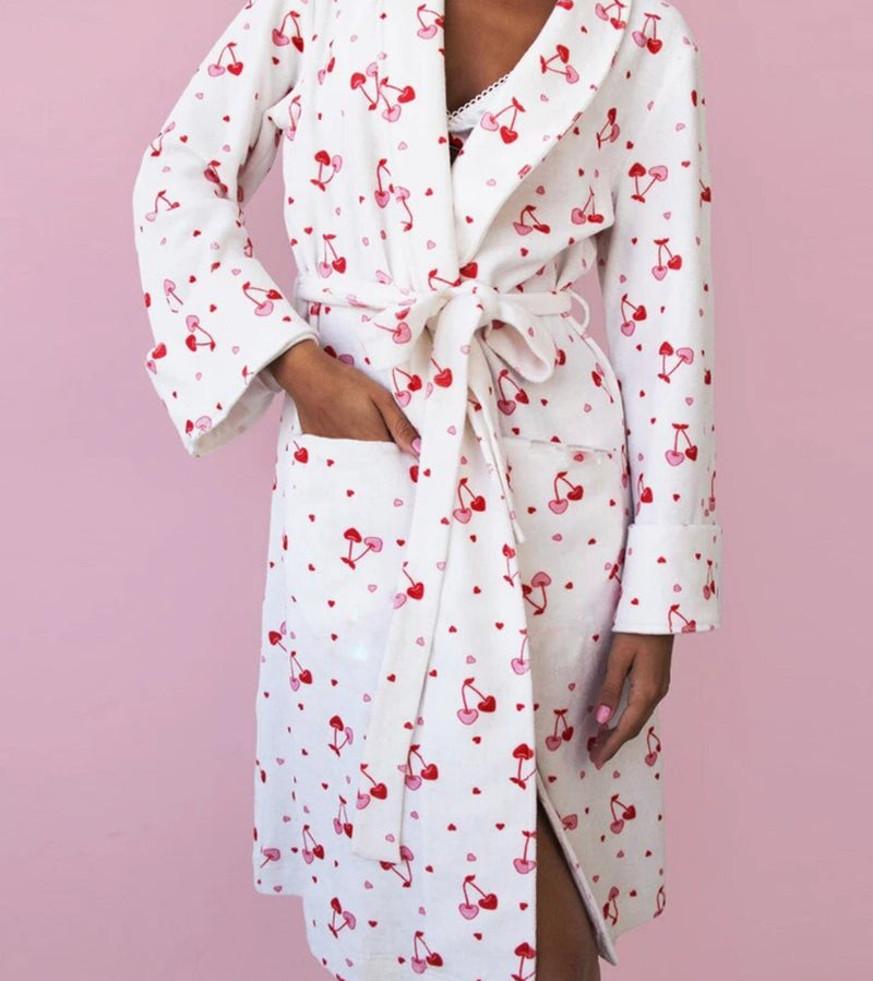 Cherry Dressing Gown