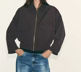 Brown Bomber Jacket