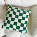 Checked Cushion Cover