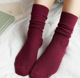 Burgundy Socks