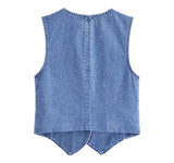 Denim Waist Coat