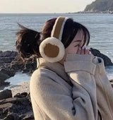  Stylish brown and cream ear muffs for winter fashion