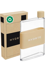 Beige slim water bottle