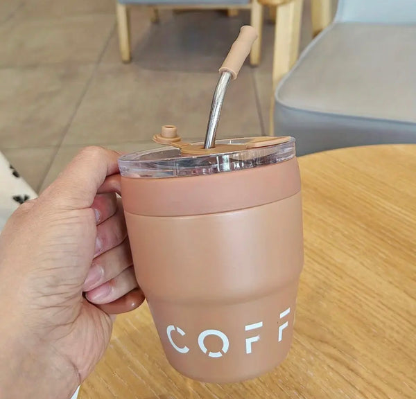 Stainless steel coffee mug
