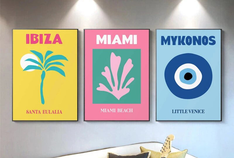 Miami Wall Poster (not framed)