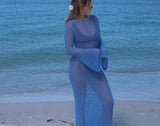 Long Knitted Beach Dress