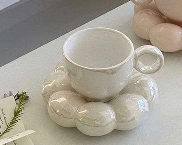 Sunflower cloud coffee tea set