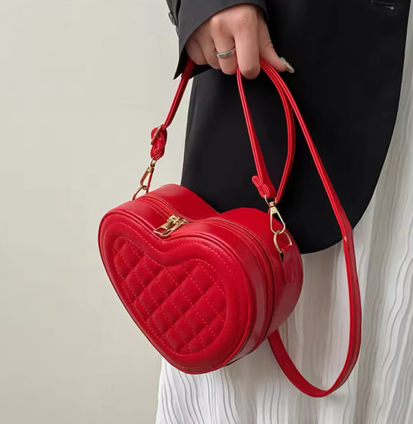 Red Heart Bag