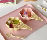 Ceramic Ice Cream Bowl