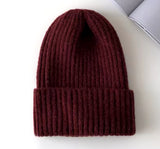 Burgundy Beanie Hat