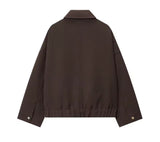 Brown Bomber Jacket
