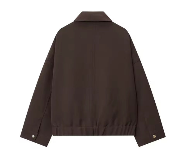 Brown Bomber Jacket