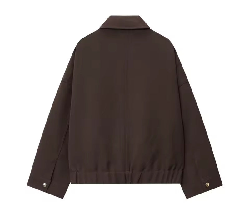 Brown Bomber Jacket