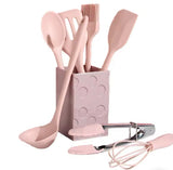 8pcs Pink Kitchen Set